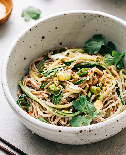 Ginger Soba Noodle Bowl