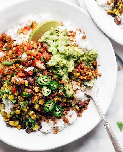 Vegan Sticky Sesame Chickpea