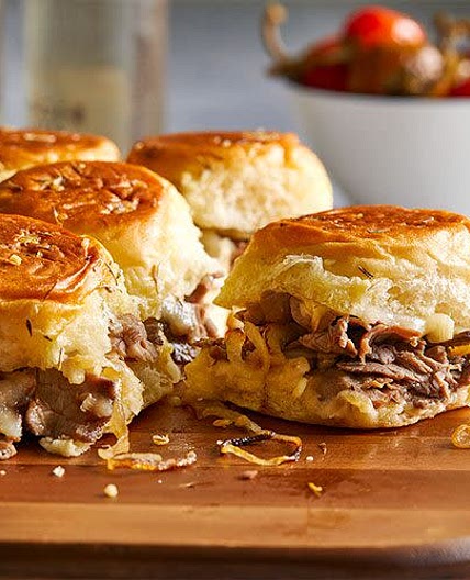 French Onion Sliders