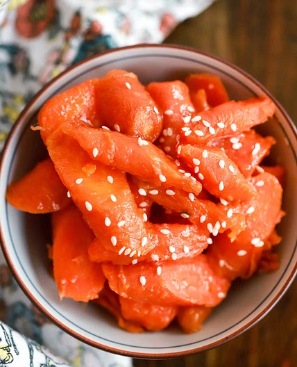 Hibachi Sweet Carrots