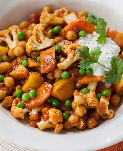 Vegetable jalfrezi recipe