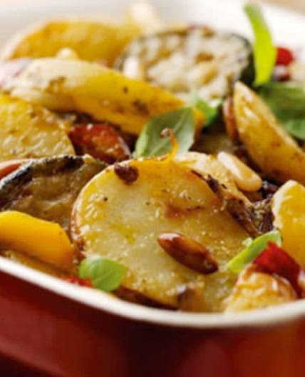 Mediterranean Potato Bake
