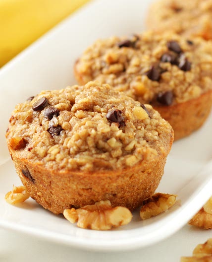 Low FODMAP Banana Nut Oatmeal Muffins