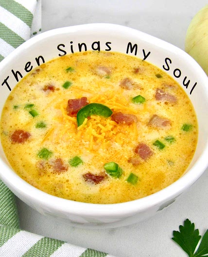 Jalapeño Popper Chicken Soup