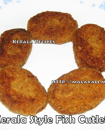 Kerala Style Fish Cutlet
