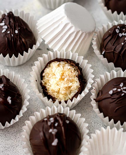 Chocolate Coconut Truffles