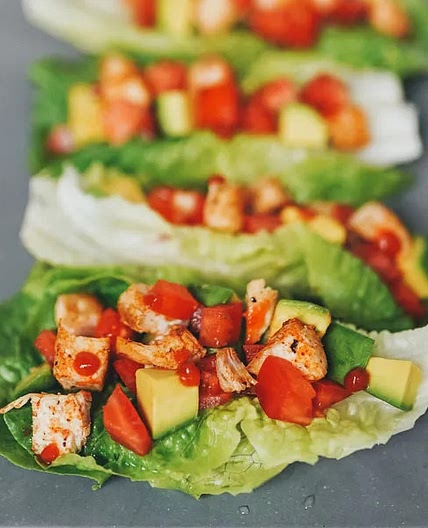 Chicken Taco Lettuce Cups