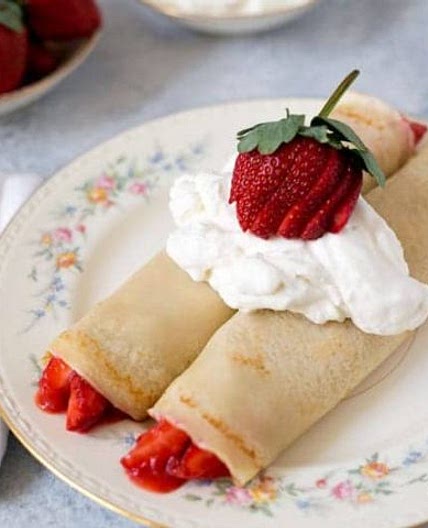 Strawberry Crepes