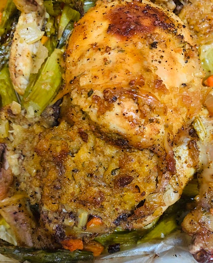 Auntie’s Roasted Cornish Hen
