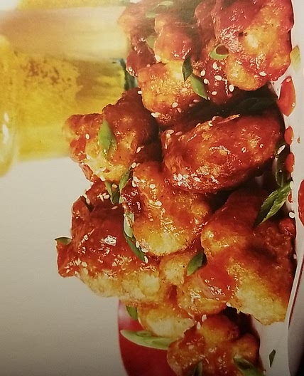 APRICOT-SESAME CAULIFLOWER WINGS
