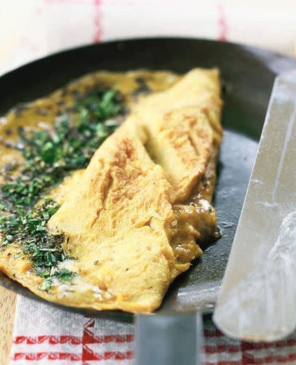 The perfect herb omelette