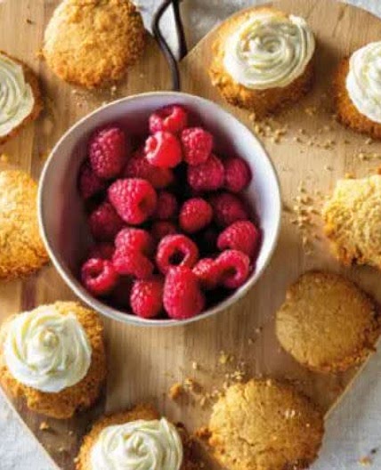 Low-carb, high-fat biscuits