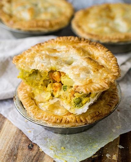 Vegetable Curry Pies