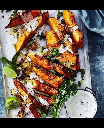 Baked Pumpkin WithTahini
