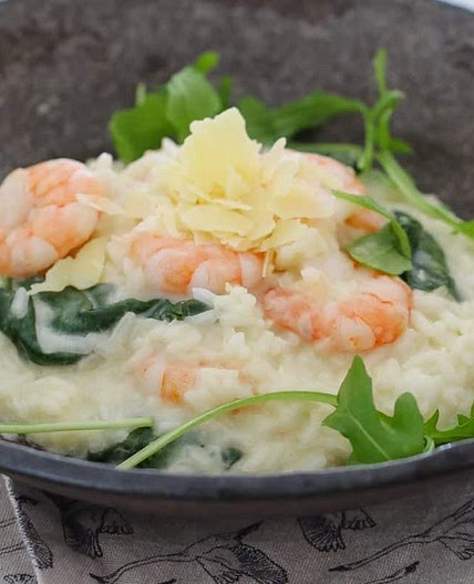 Thermomix Garlic Prawn Risotto