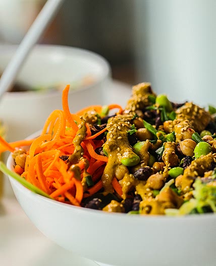 Roasted Bean Salad