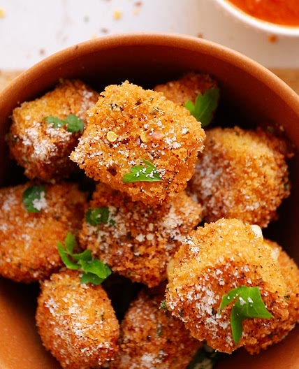 Extra Crispy Halloumi Nuggets