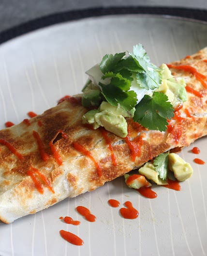 Crispy Rolled Breakfast Burrito
