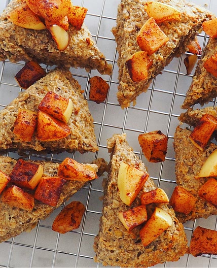 Apple Cinnamon Scones