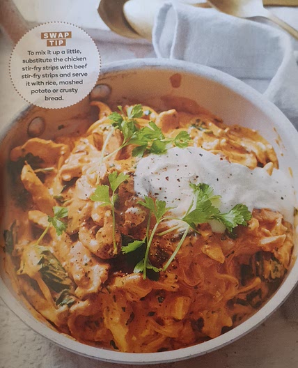 Chicken Stroganoff 