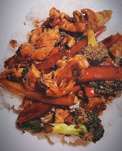 Honey Garlic Chicken Stir Fry