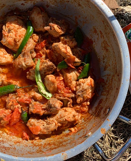 Peshawari Charsi Chicken Karahi / Charsi Karahi / Street Food