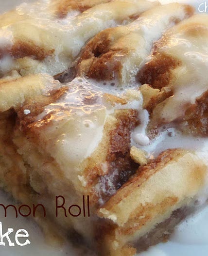 Cinnamon Roll Cake