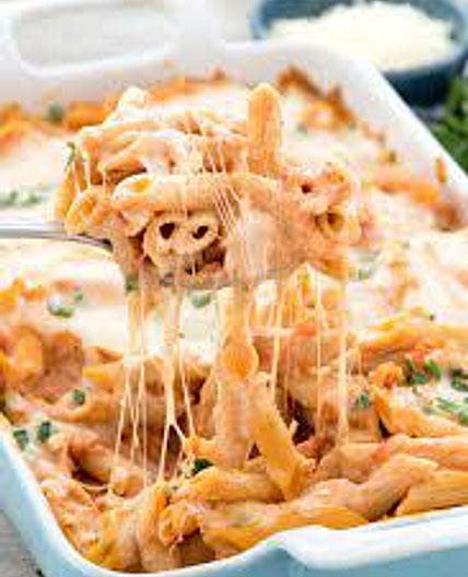 Cheesy Baked Penne