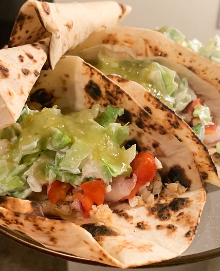 August’s Tilapia Tacos
