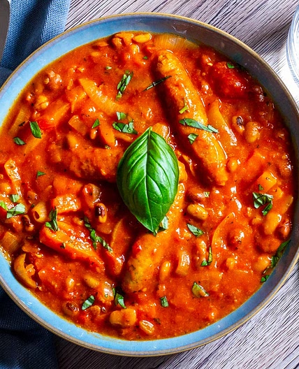 Slow Cooker Chicken Sausage Casserole