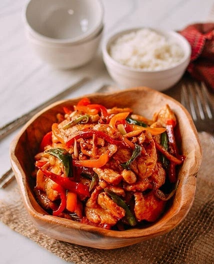 Thai Chili Sauce Chicken Stir-fry
