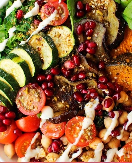 Mediterranean Roast Vegetable Bowl