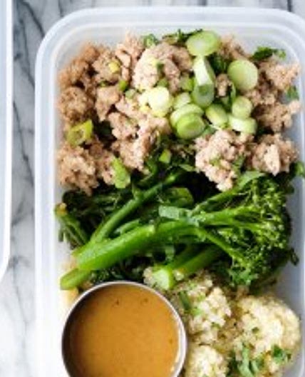 Ground Turkey Meal Prep Bowls Recipe (4 Trader Joe's Ingredients)