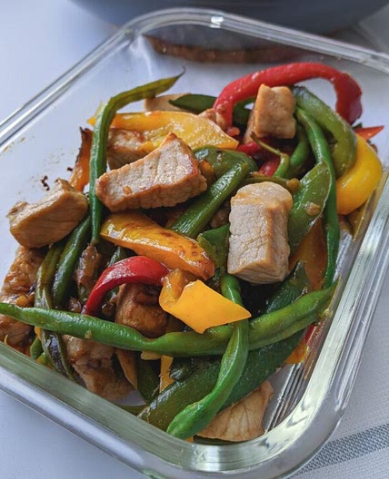 Stir-Fried Pork Meal Prep With Ginger and Soy
