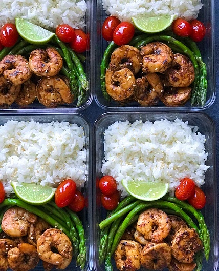 Blackened Shrimp Meal Prep