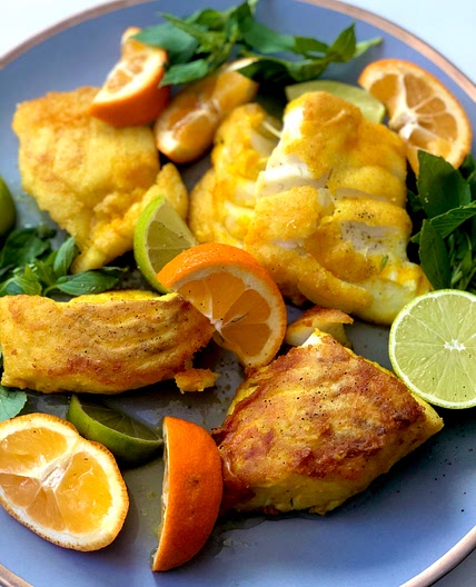 Mahi Sorkh Shodeh (Persian Fried Fish)