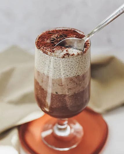 Tiramisu Chia Pudding