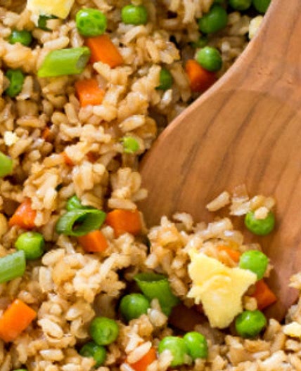 Rice with sauce