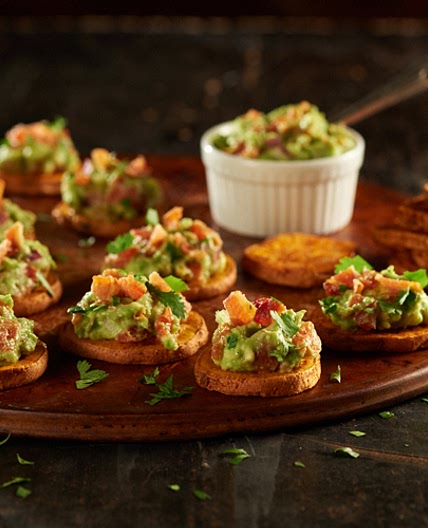 Rockin' Guacamole Sweet Potato Bites