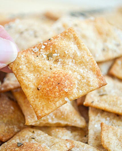 Easy Whole Wheat Sourdough Discard Crackers