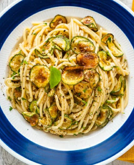 Spaghetti alla Nerano (Spaghetti with Zucchini) - Searching for Italy Recipe