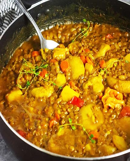 Vegan Sticky Sesame Chickpea