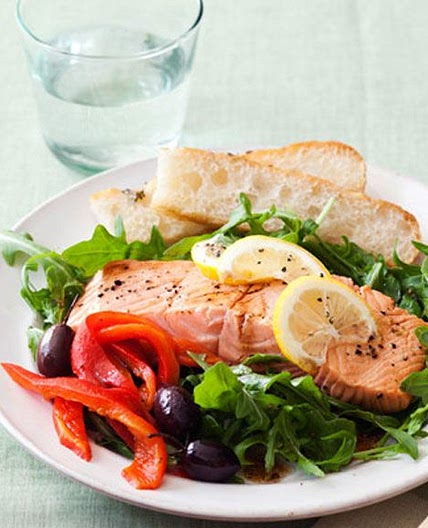 Tuscan Sun Salmon Salad