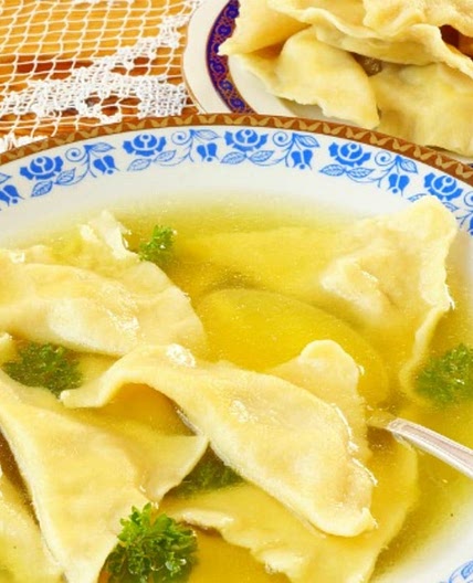 Chicken Soup with Kreplach