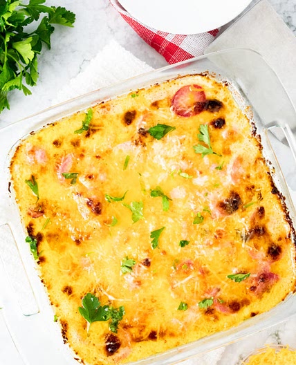 Keto Radish Au Gratin
