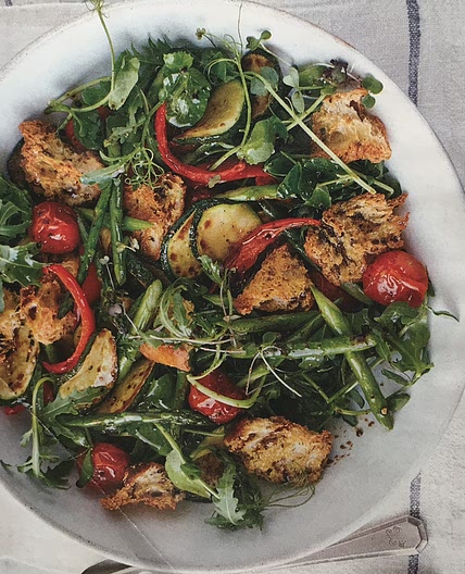 Asparagus salad