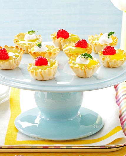 Lemon Curd Tartlets