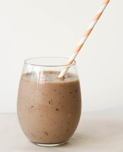 Coffee banana smoothie