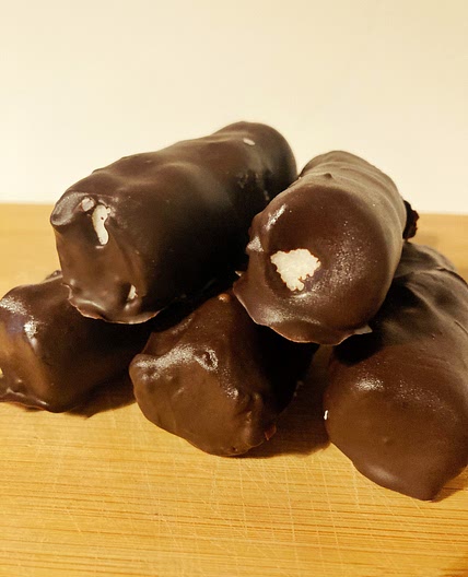 Choco-coconut bites