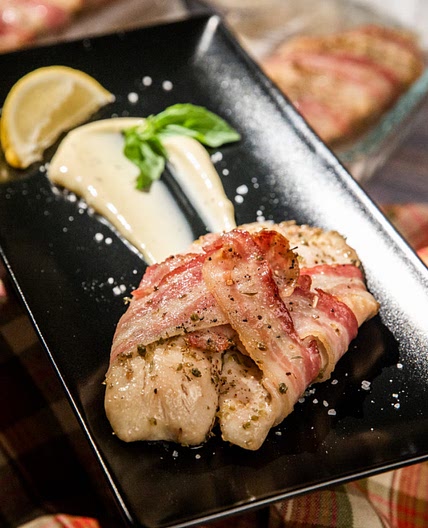 Bacon-Wrapped Tilapia